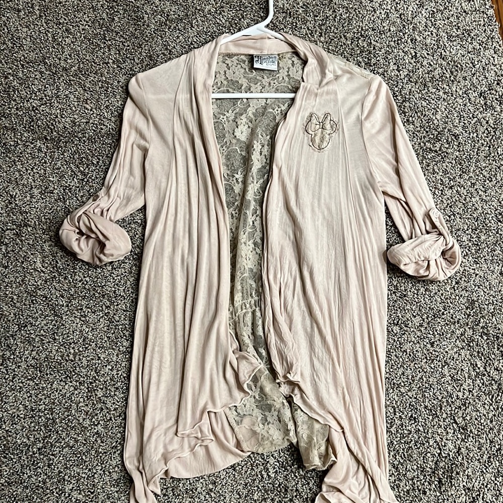 Disney kingdom couture cardigan small Minnie